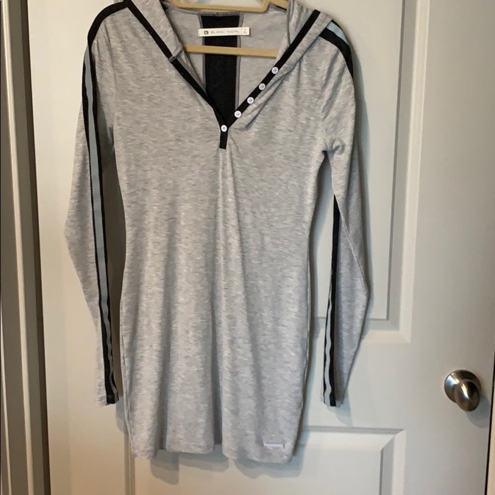 Black Widow Endgame - similar to cardigan -Soft sporty hooded dress